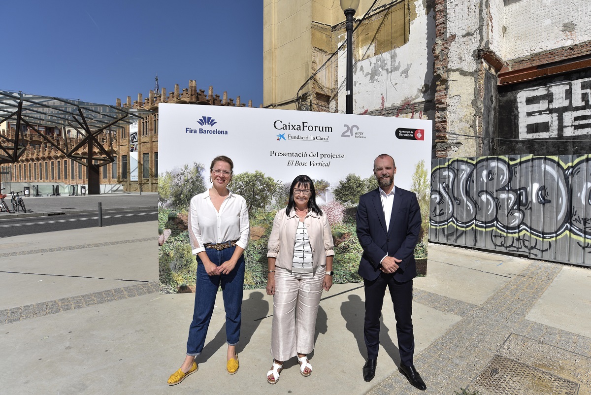 Presentació Bosc Vertical CaixaForum