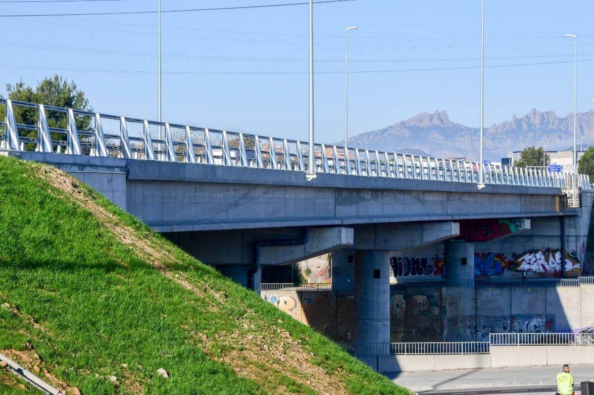 la C-16 al seu pas per Terrassa