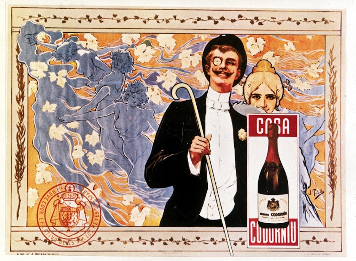 Carteles modernistas Codorníu
