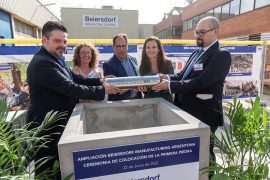 Ceremonia ampliación Beiersdorf Manufacturing Argentona Nivea y Eucerin