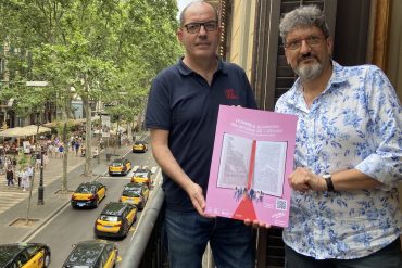 Fermin Villar Enric Bono en La Rambla