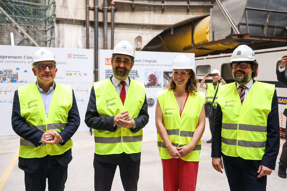 Gerardo Lertxundi, Jordi Puignero, Janet Sanz y Ricard Font