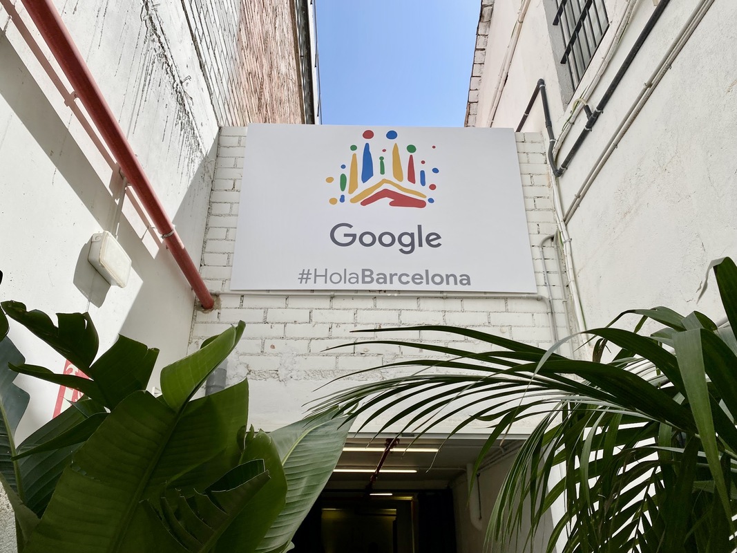 Google #HolaBarcelona