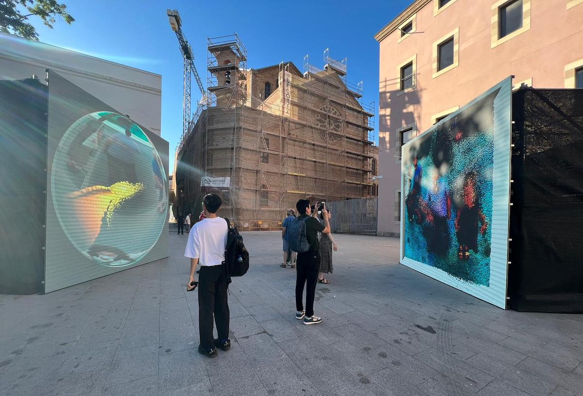 Instal·lació interactiva CCCB ISEA 2022