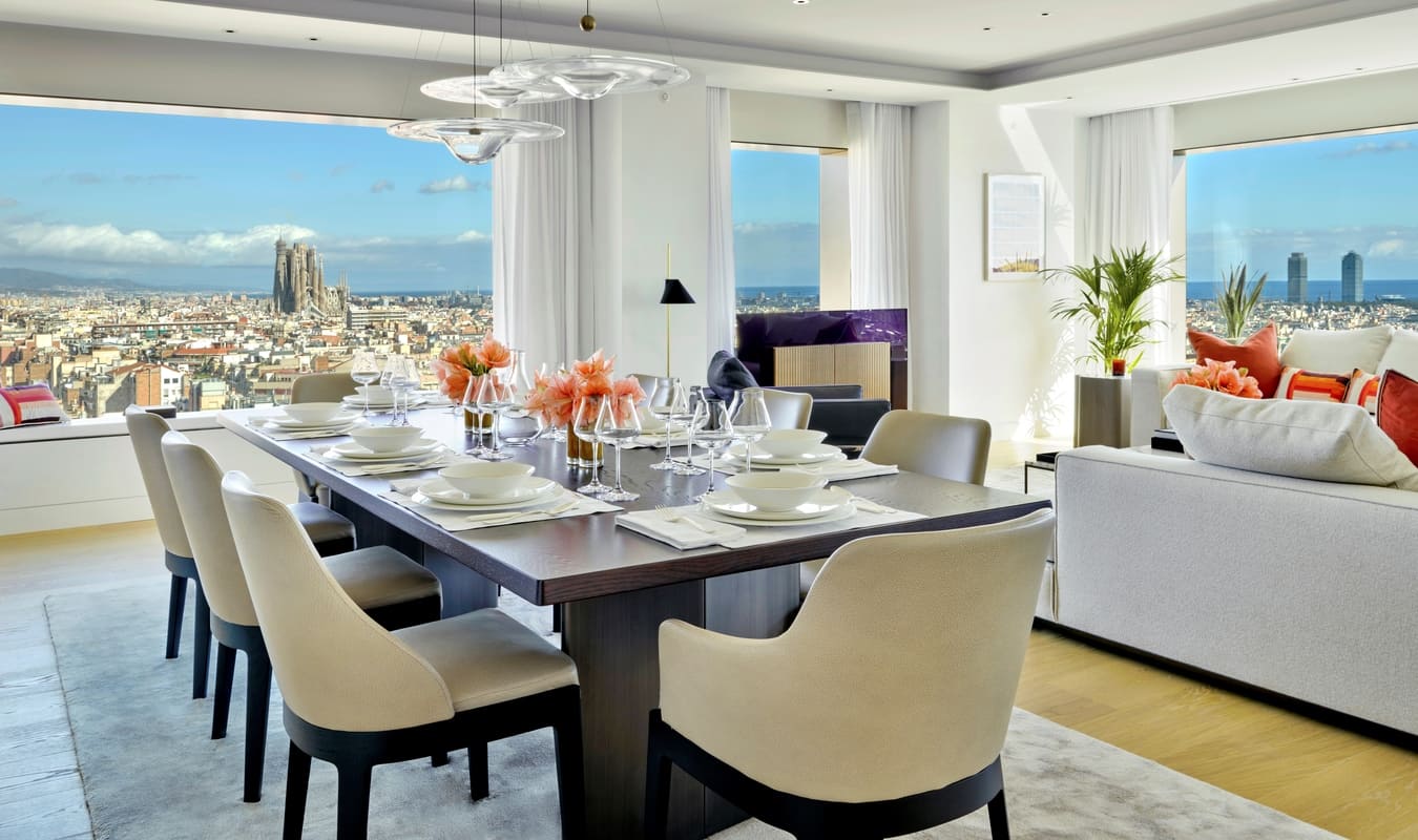 Mandarin Oriental Residences KKH Paseo de Gràcia salón