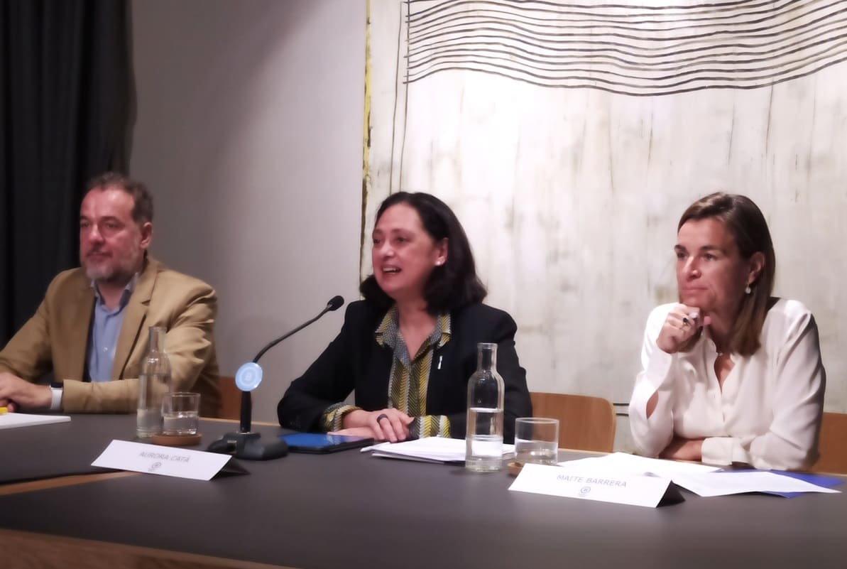 Mateu Hernández, Aurora Catà i Maite Barrera