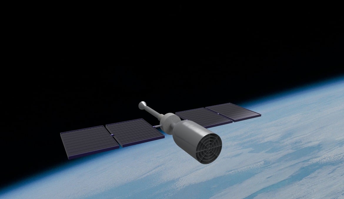 Prototip del motor creat per Kreios Space