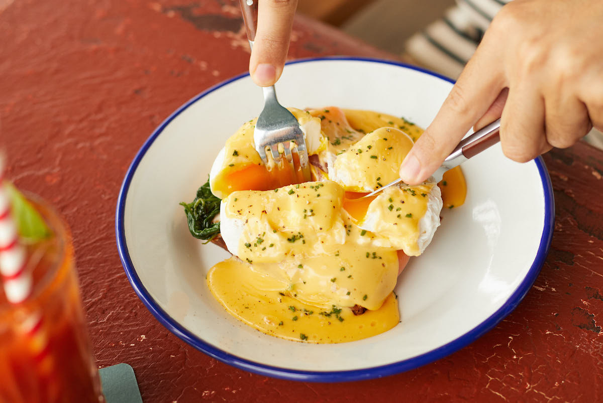 Huevos Benedict Anita's Grupo Isabella's