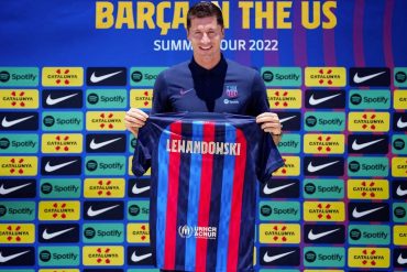 Presentación Robert Lewandowski FC Barcelona