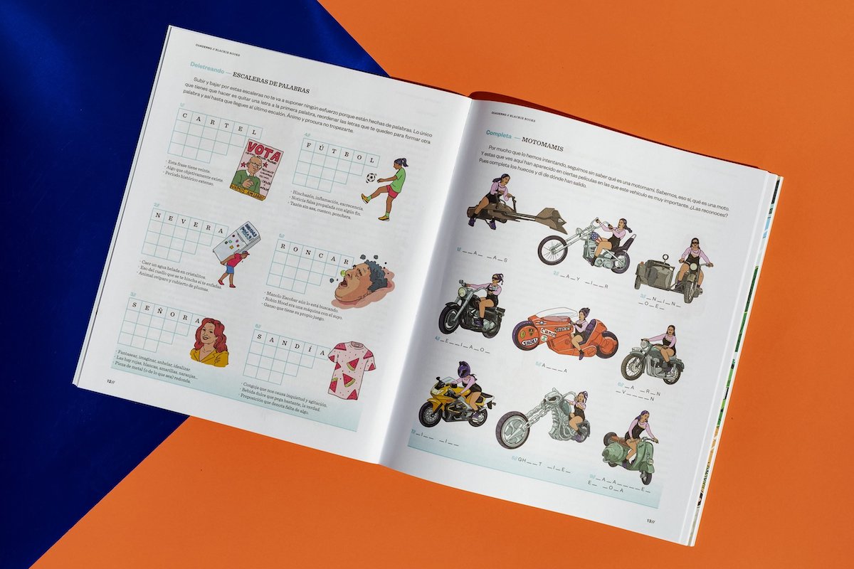Pruebas cuadernos Blackie Books