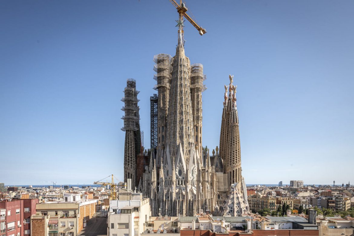 Sagrada Familia setembre 2022 Temple_Estat actual