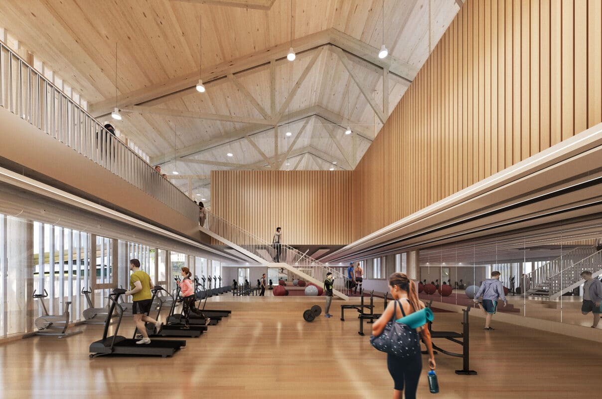 real club de polo Barcelona, remodelació gimnàs