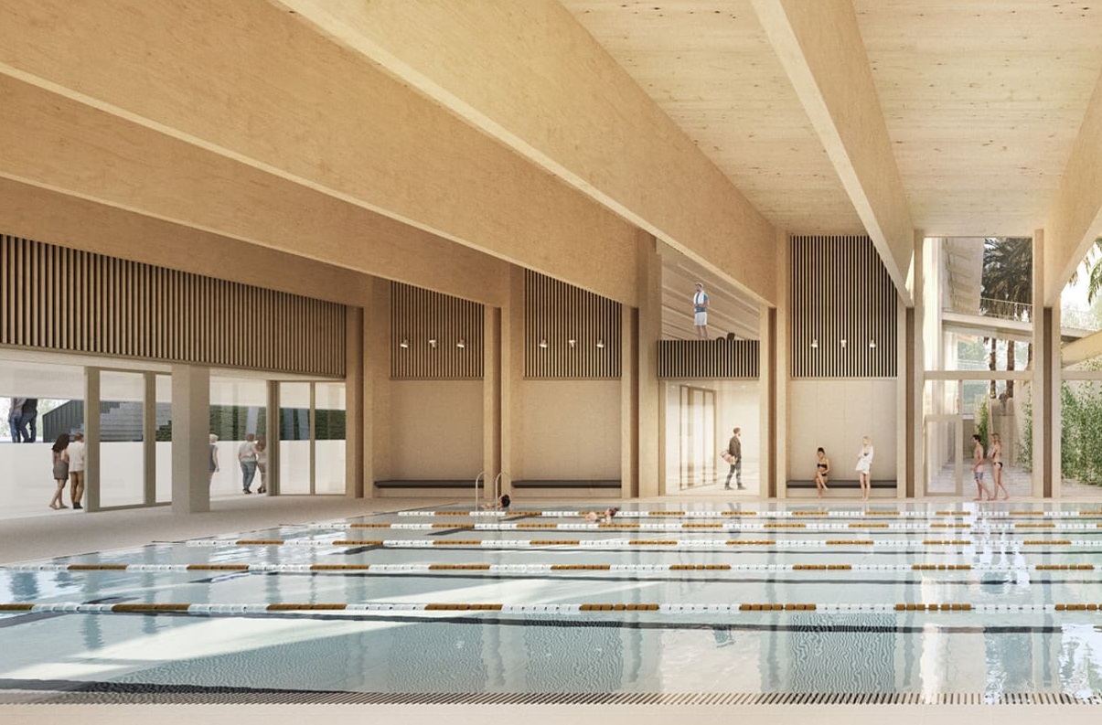 real club de polo Barcelona, noves piscines cobertes