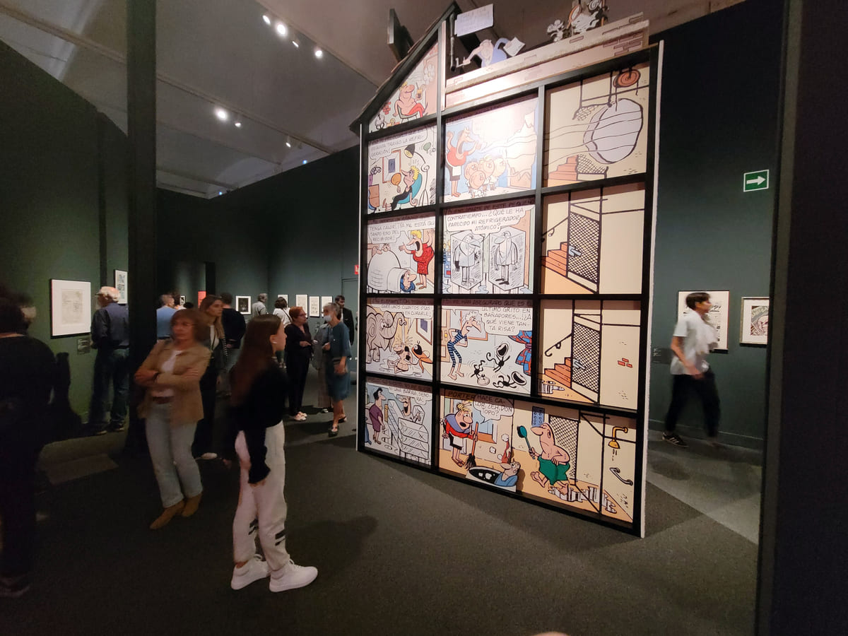 Exposición Comic Caixaforum Rue del percebe