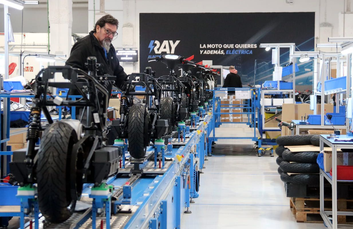 Ray Motor Ray Electric Motors prevé triplicar plantilla y fabricar 10.000 motos ...