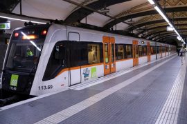 Tren FGC Plaça Catalunya