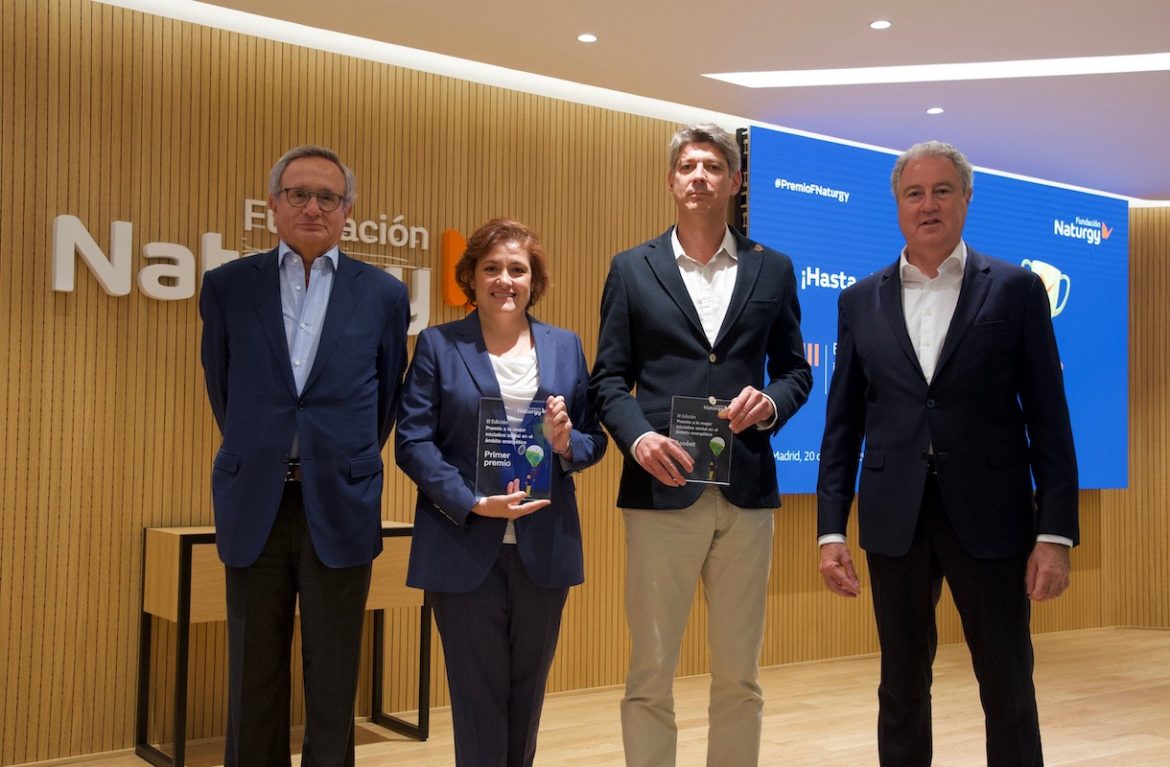 Premio mejor iniciativa social ámbito energético Fundación Naturgy