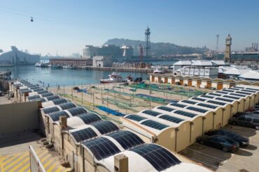 Placas fotovoltaicas Muelle de Pescadores