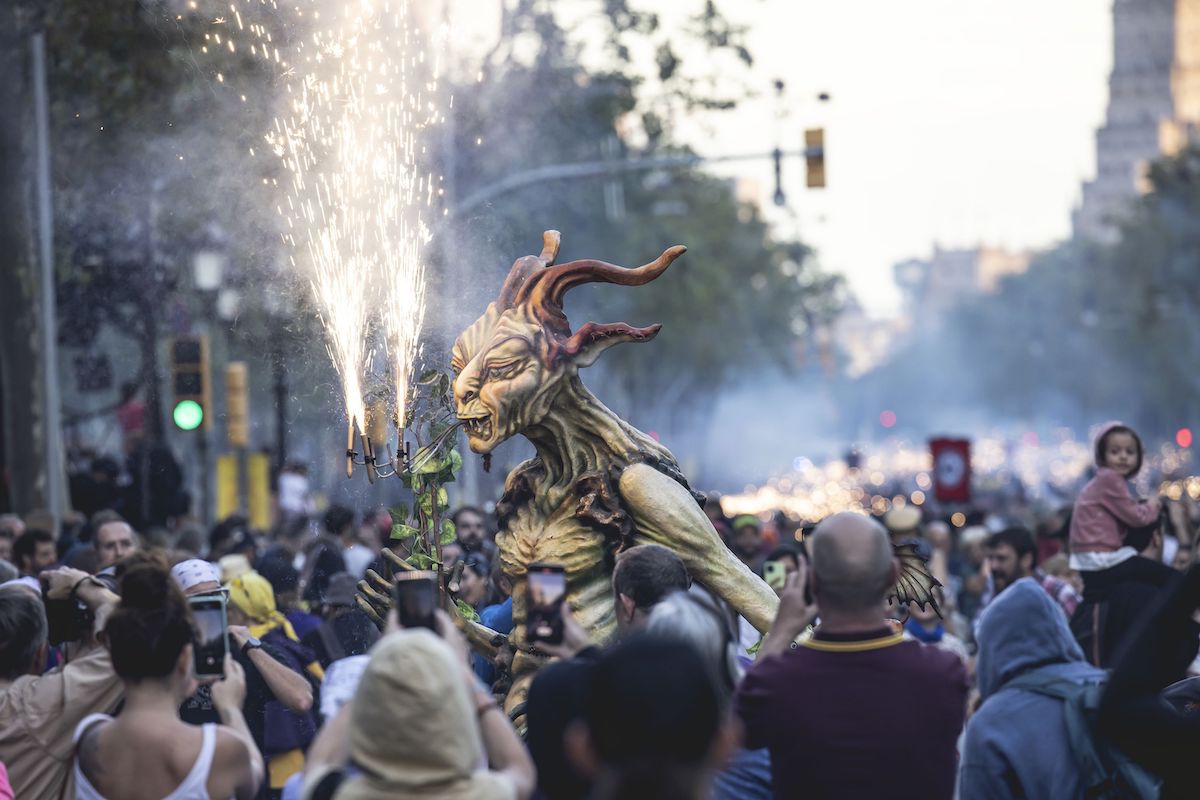 Correfoc Paseode Gràcia - Xavier Torrent