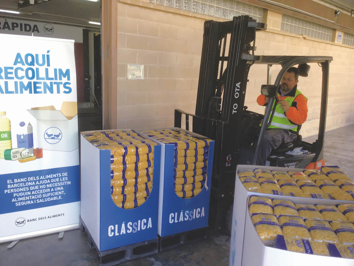 Donació Mercadona Banc dels Aliments de Barcelona