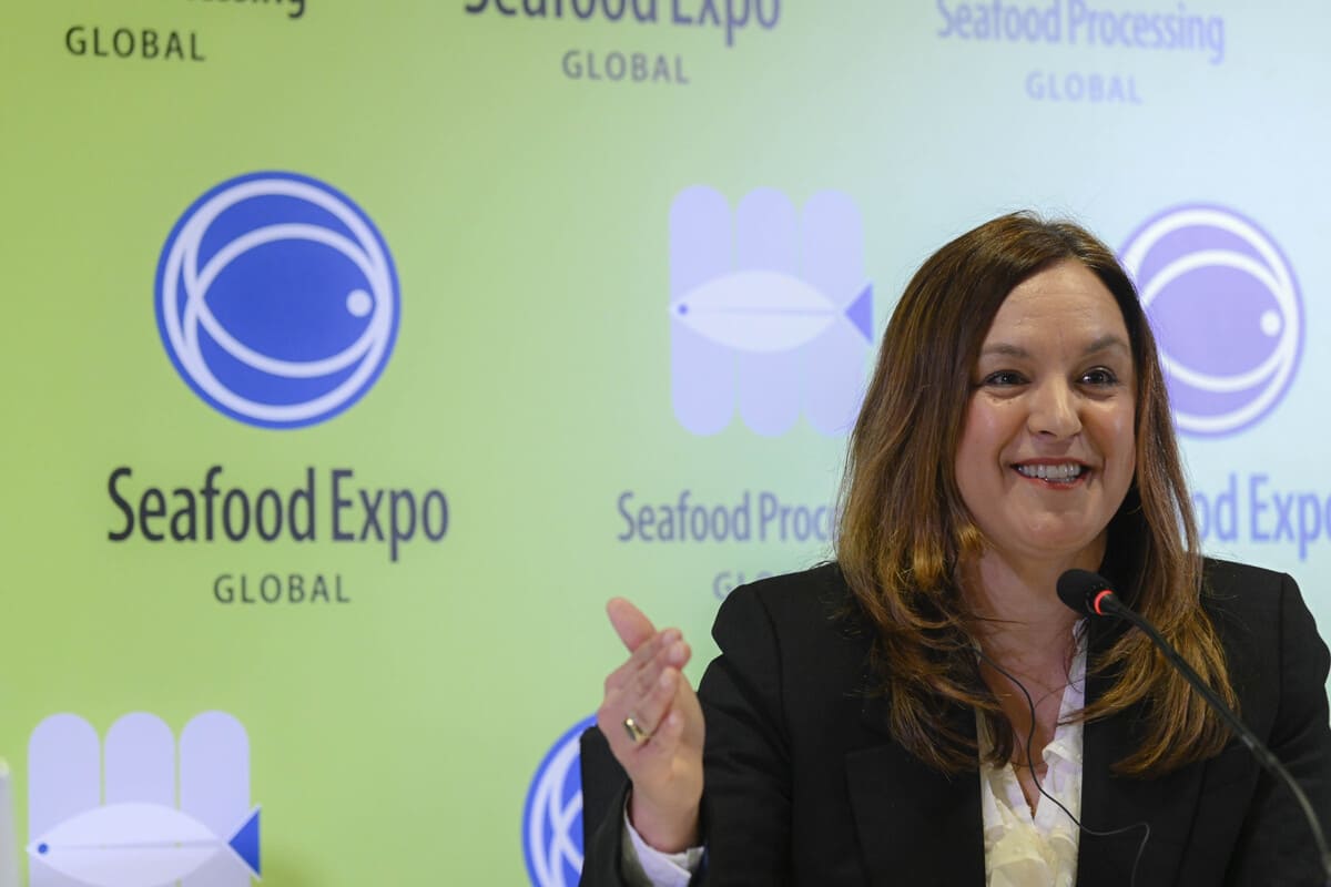 Plizga Seafood Expo Global en Barcelona.