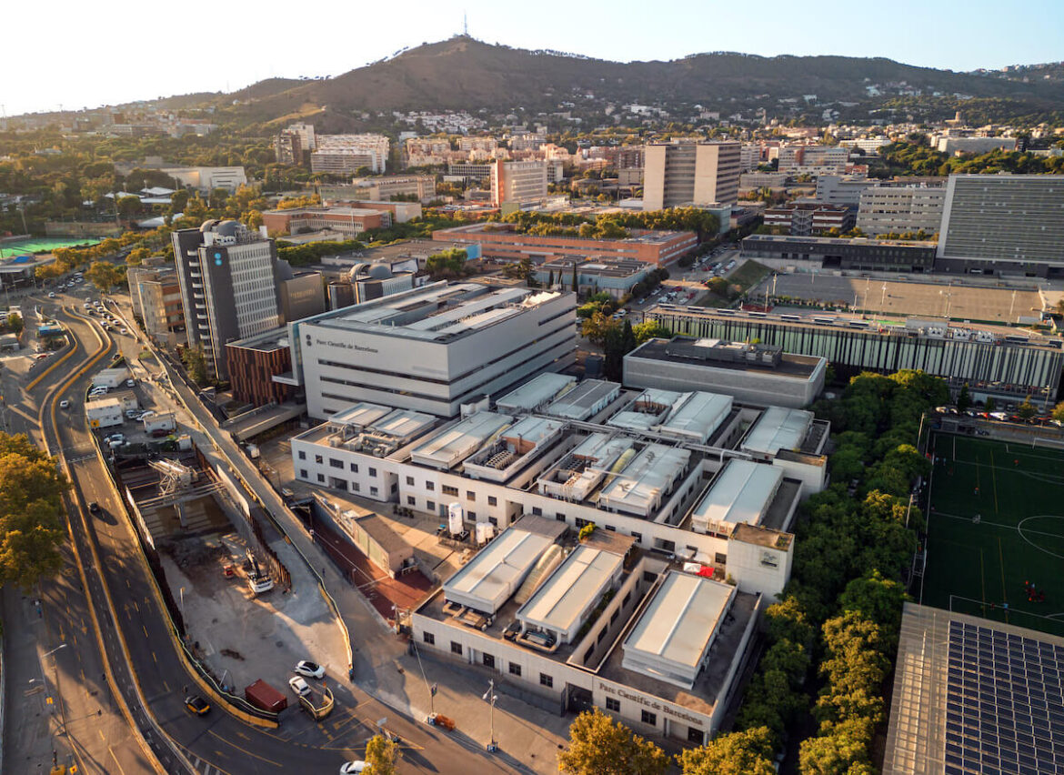 Vista aérea Parc Científic de Barcelona