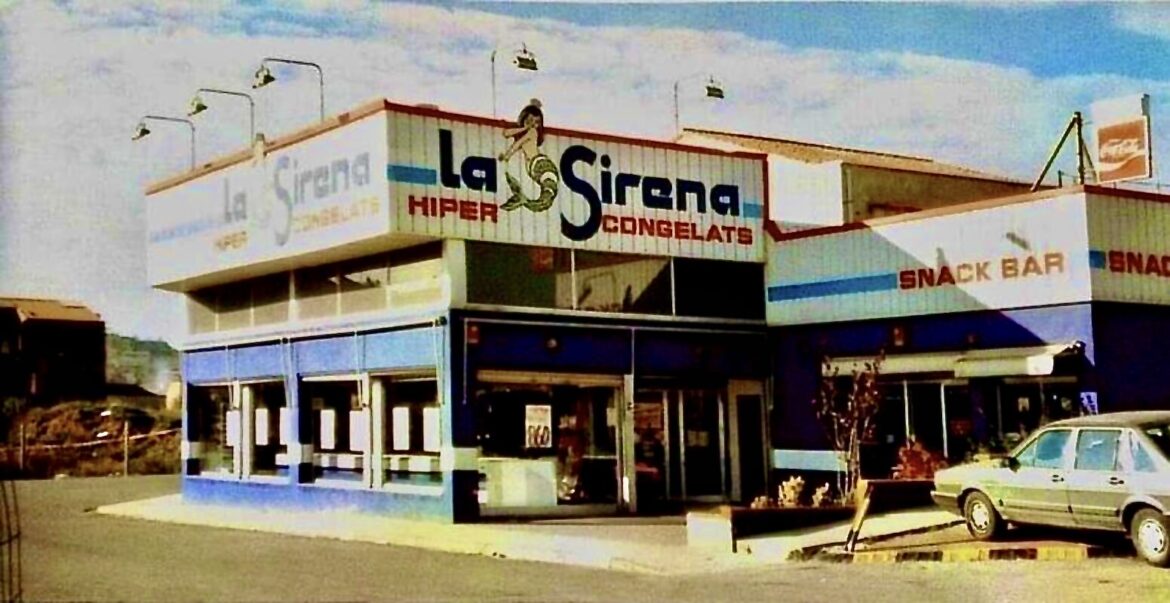 Primera tienda La Sirena Terrassa 1983