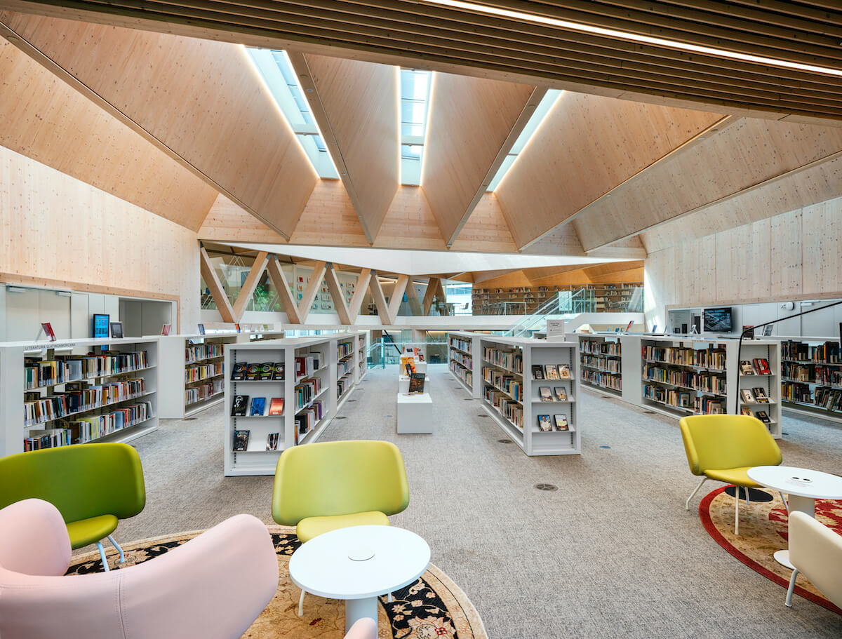 Interior of the Gabriel García Márquez Library