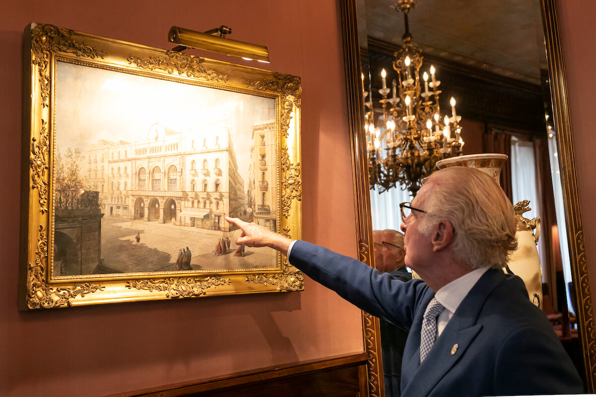 Paco Gaudier Círculo del Liceo cuadro