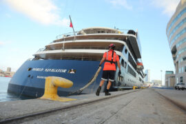 Crucero en el Port de Barcelona