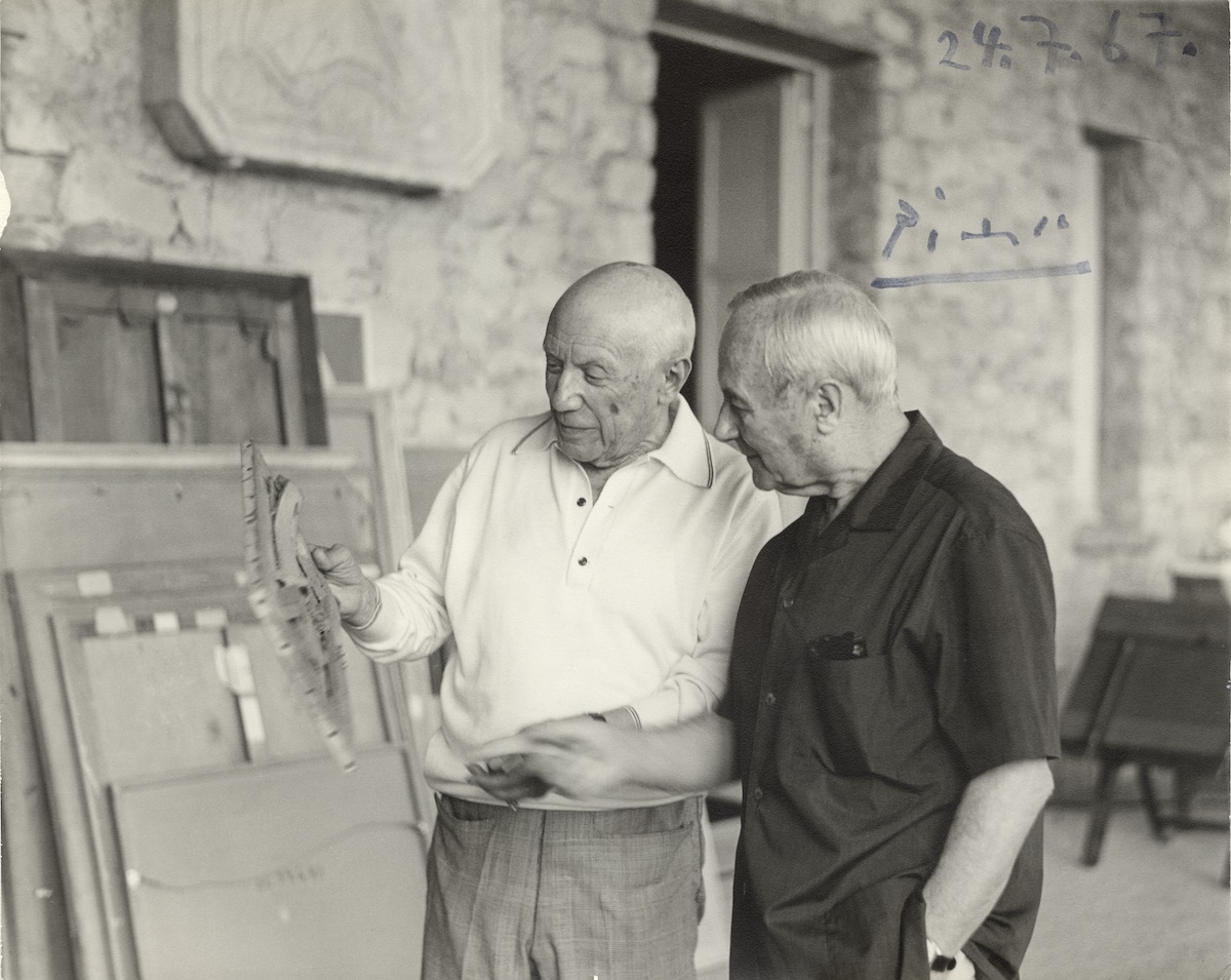 Pablo Picasso Joan Miró Mougins 