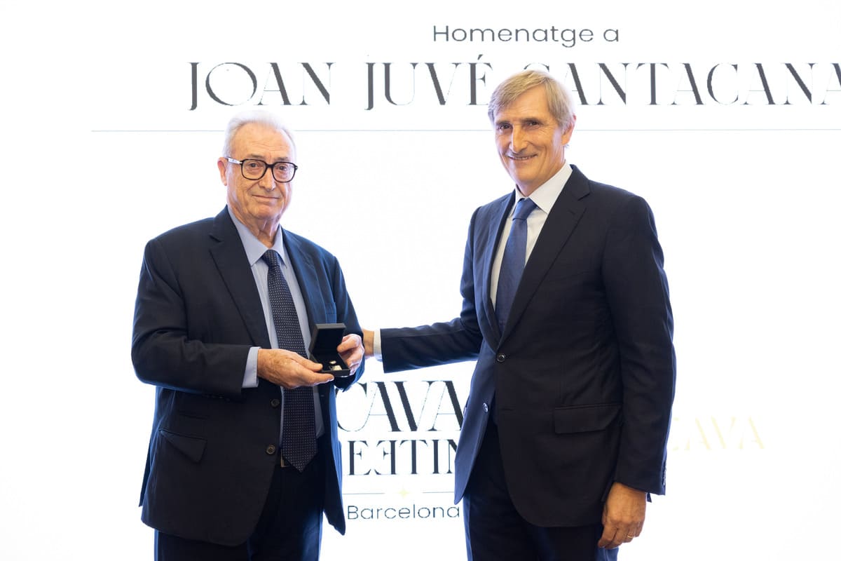 Homenaje a Joan Juvé, un cavista gran reserva