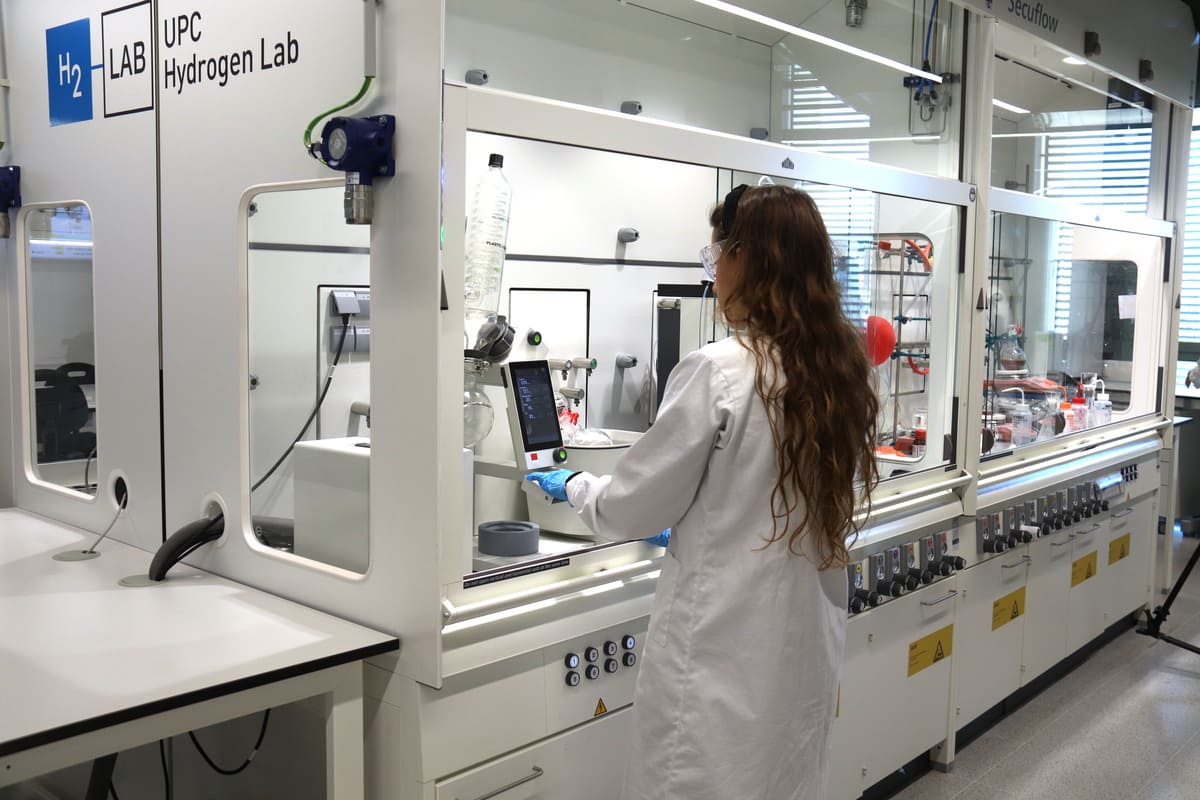 Upc Lab Barcelona estrena un laboratorio pionero para investigar en hidrógeno