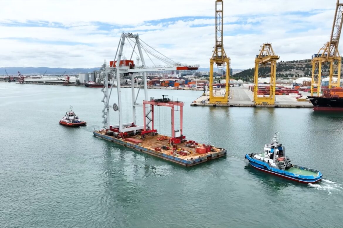 Nova terminal de Bergé al Port de Barcelona.