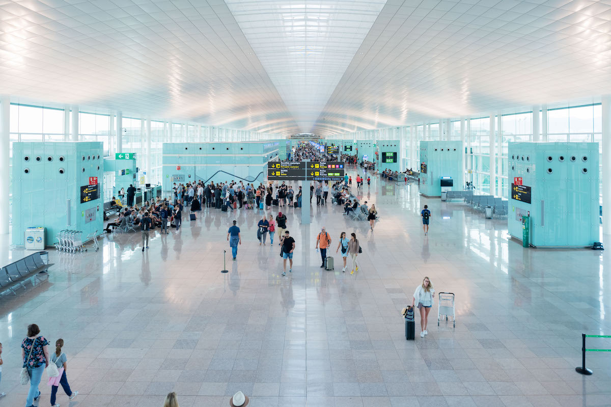 Aeropuerto de Barcelona-El Prat. 