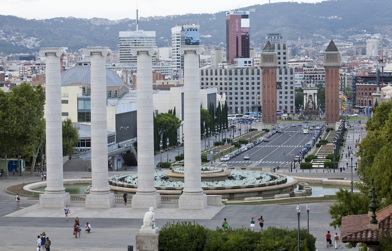 Recinte Montjuïc de Fira de Barcelona.