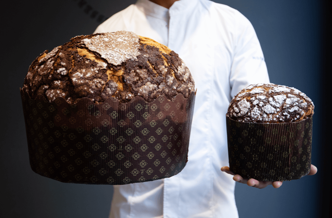 el panettone clàssic de la Hofmann, en tamany normal i XL L - foto: cortesía Hofmann