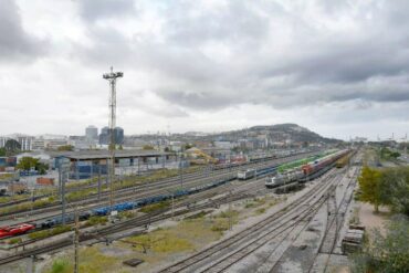 Terminal de Can Tunis. Train Port Barcelona