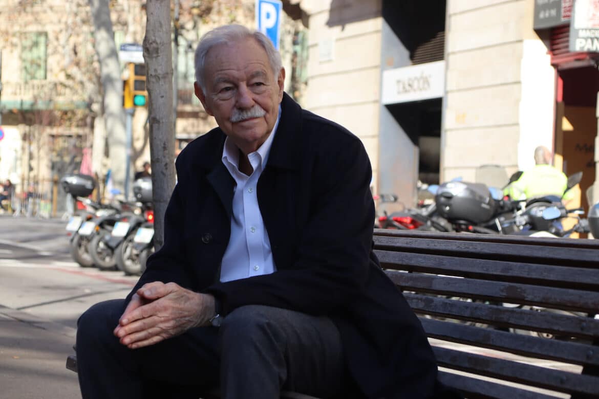 Eduardo Mendoza en Rambla de Catalunya