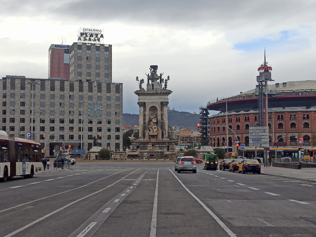 Plaza Espanya de Barcelona