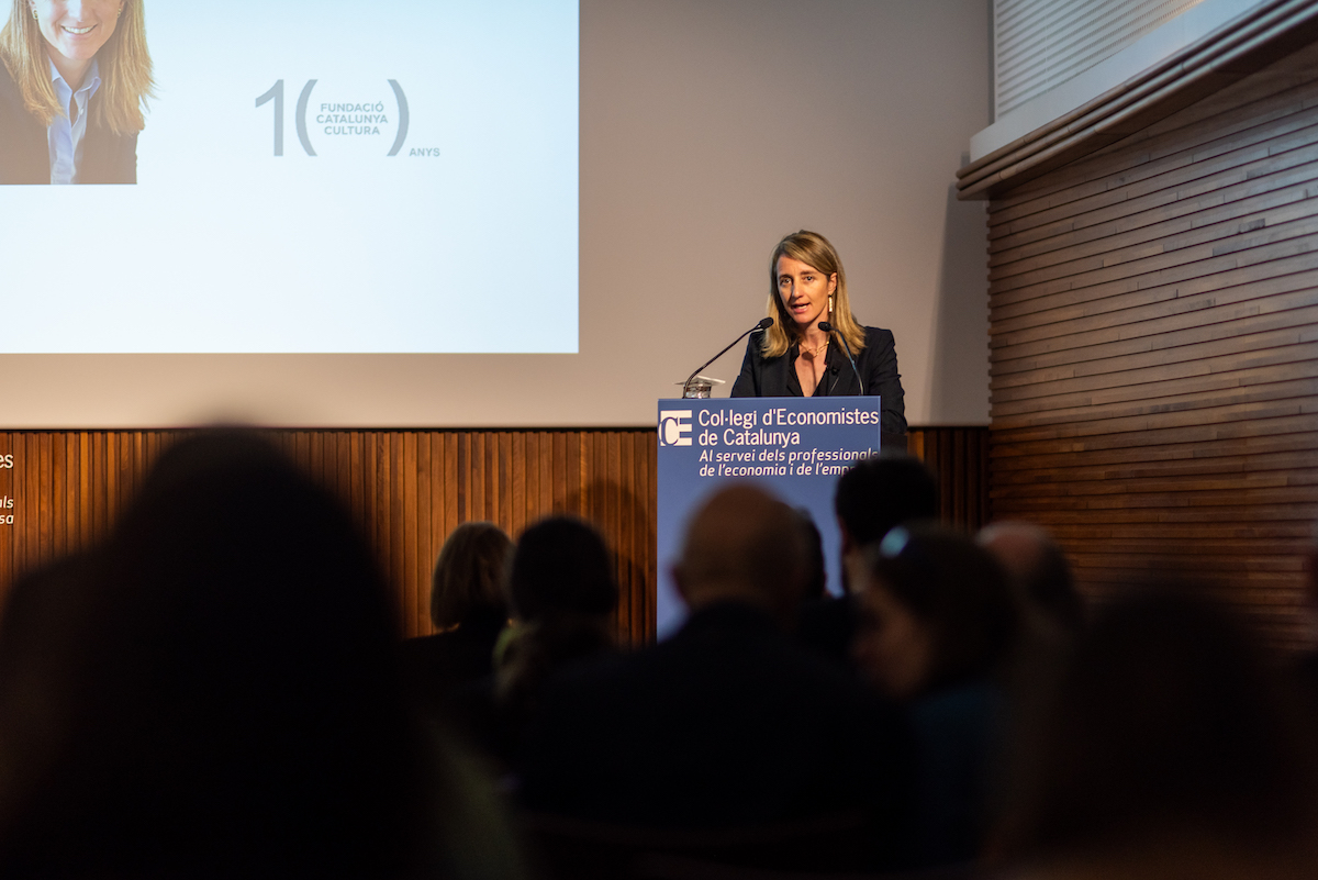 Maite Esteve de la Fundació Catalunya Cultura