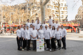 Chefs con Carme Ruscalleda y Martín Berasategui.