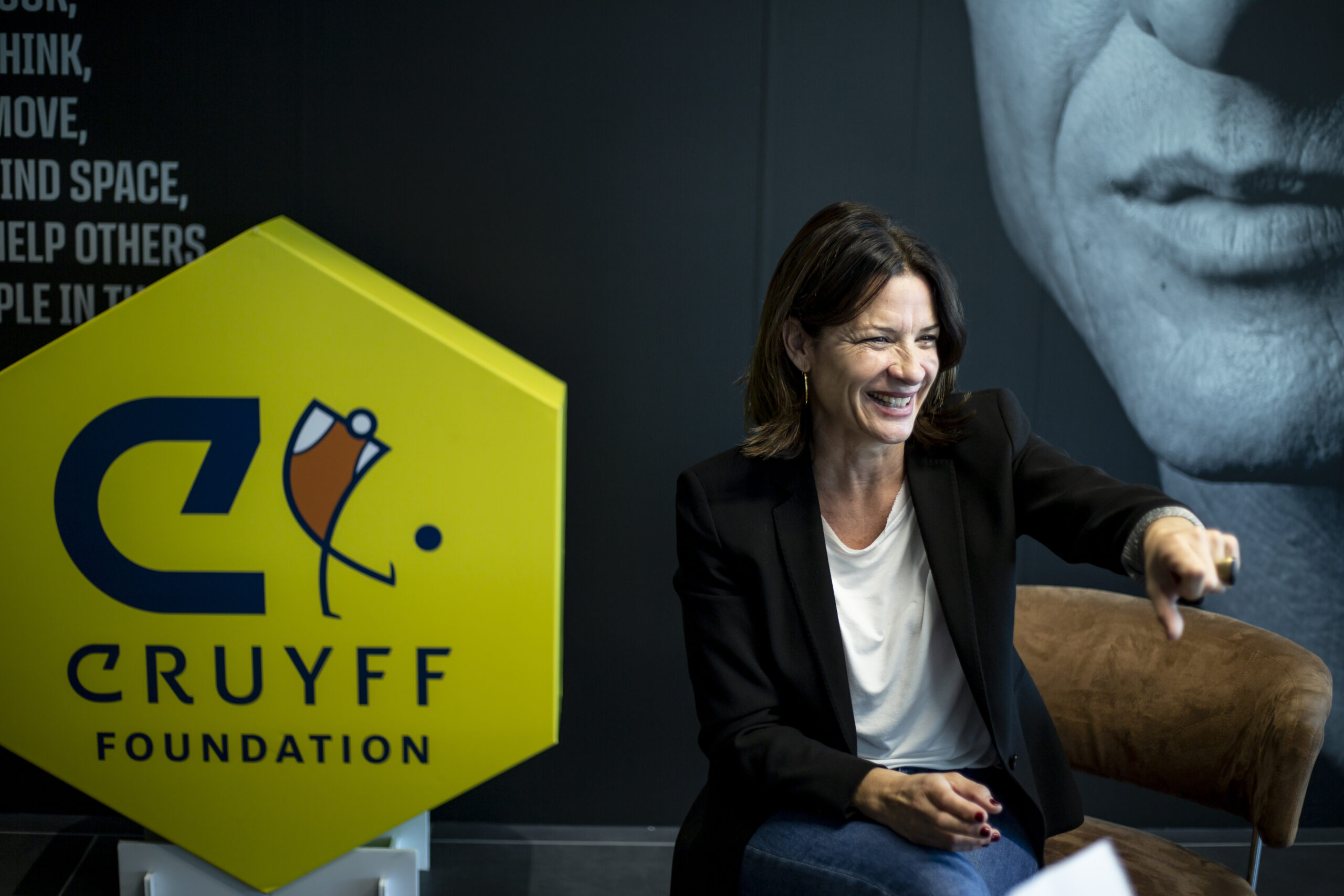 Pati Roura de la Fundació Johan Cruyff