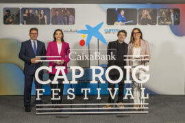 Presentación del cartel del festival de Cap Roig