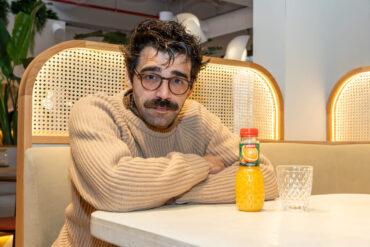 El actor David Verdaguer, en el Club Juno House de Barcelona. ©Carolina Santos