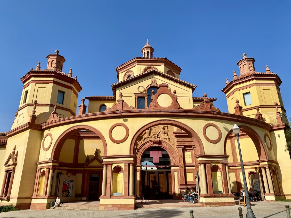 El teatre Lliure de Montjuïc. 