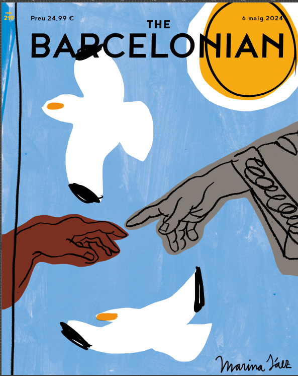 Portada The Barcelonian La Creacion de Colon