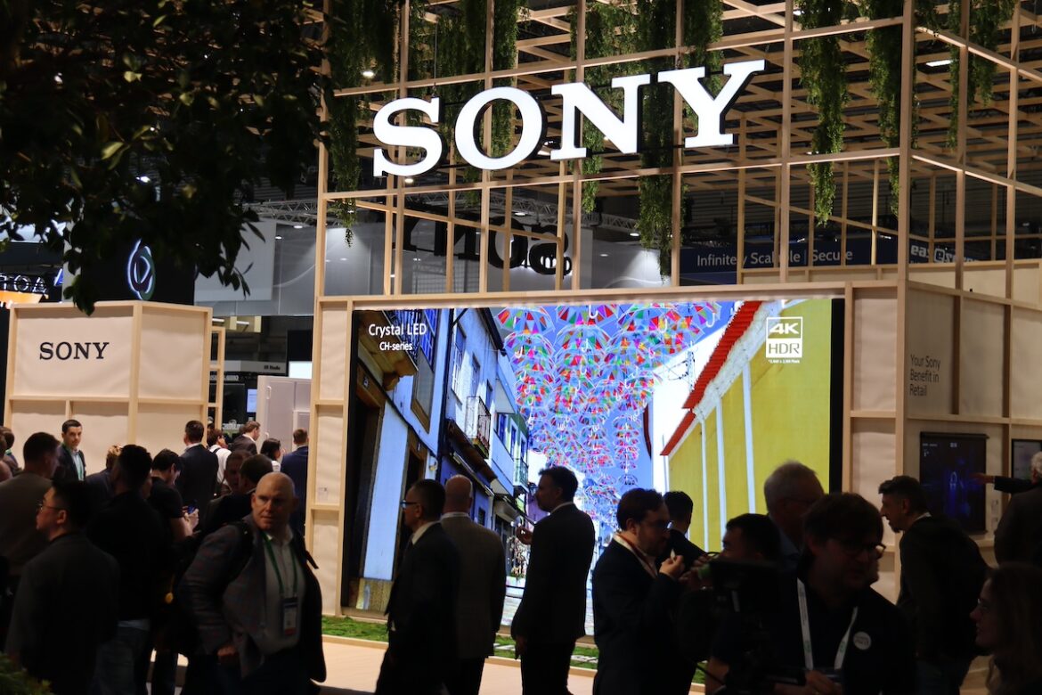 Estand de Sony ISE 2024