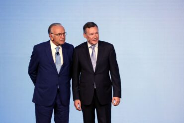 Isidro Fainé y Angel Simón Criteria