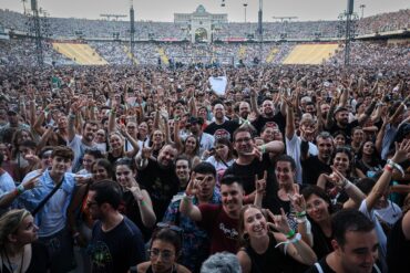 Público concierto Estopa Estadi Lluís Companys